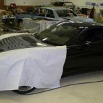 Corvette C6 louvered hood