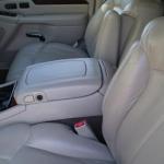 2002 Cadillac Escalade red gator leather interior