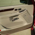 2002 Cadillac Escalade red gator leather interior