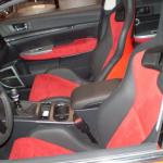 Custom Subaru seats for SEMA