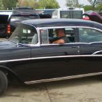 57 Chevy outside Kustom Creations