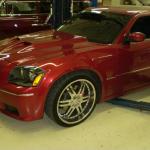 Dodge Magnum hood upgrade