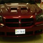 Dodge Magnum hood upgrade