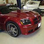 Dodge Magnum hood upgrade