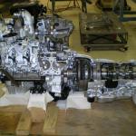 GMC Duramax 6.6L engine cutaway