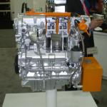 GM 2.0 turbo engine cutaway 2014