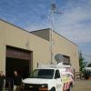 News Van with Satellite Dish, we provide vehicle graphics